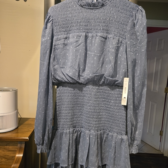 Aqua Dresses & Skirts - NWT WOMENS Dress In Slate Blue
